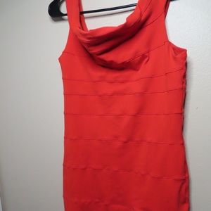 Fitted Sexy Red Dress